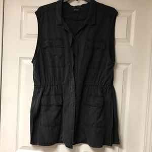 NWOT Black Vest